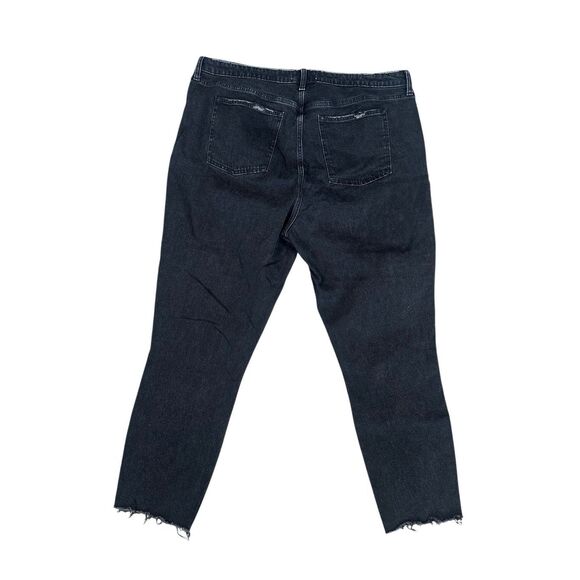 Abercrombie & Fitch Curve Love The Skinny High Rise Black Jeans Women’s 35/20L - Picture 3 of 13